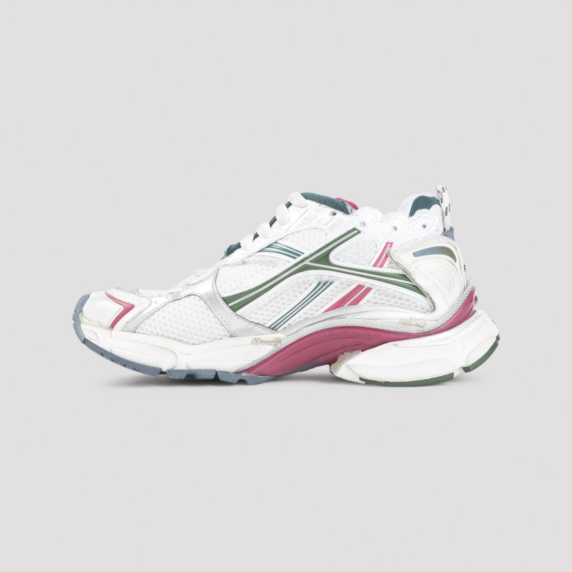 Balenciaga Runner White Polyurethane Sneakers