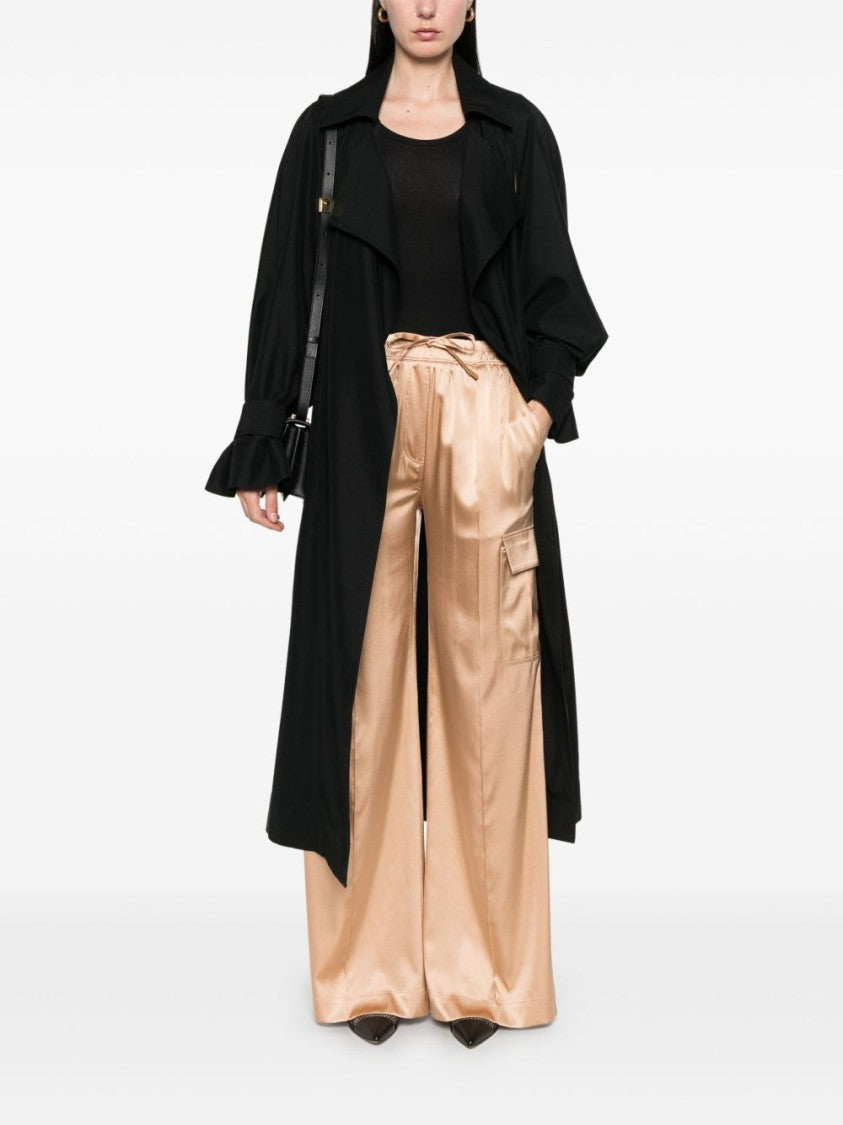 Tom Ford Relaxed Fit Wide Leg Trousers With Cargo Pockets