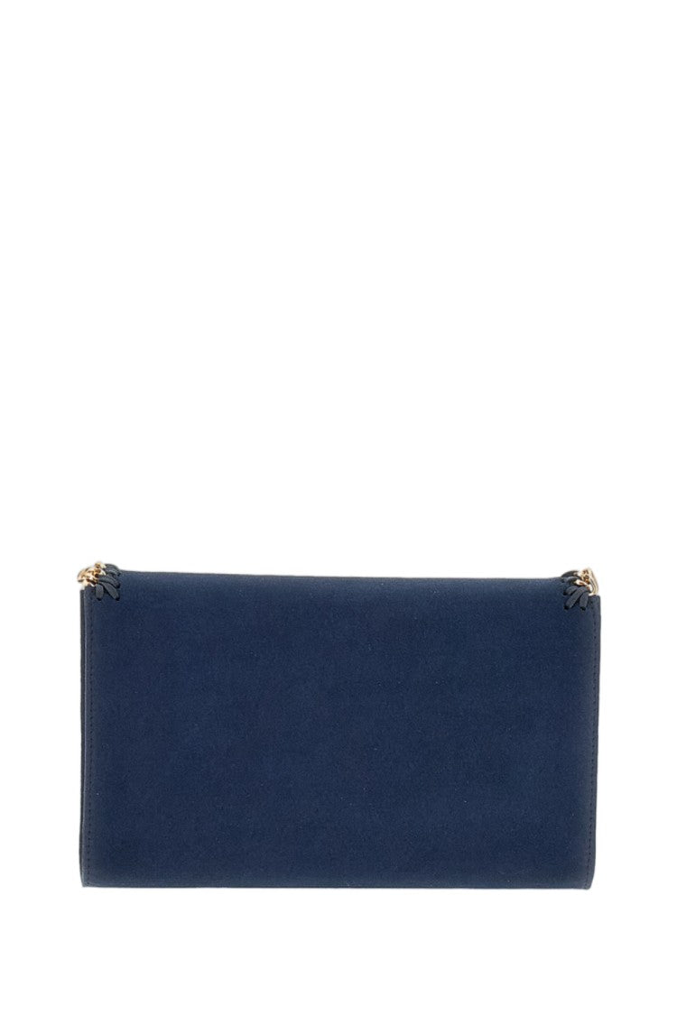 Stella Mccartney Blue Falabella Alter Suede Bag
