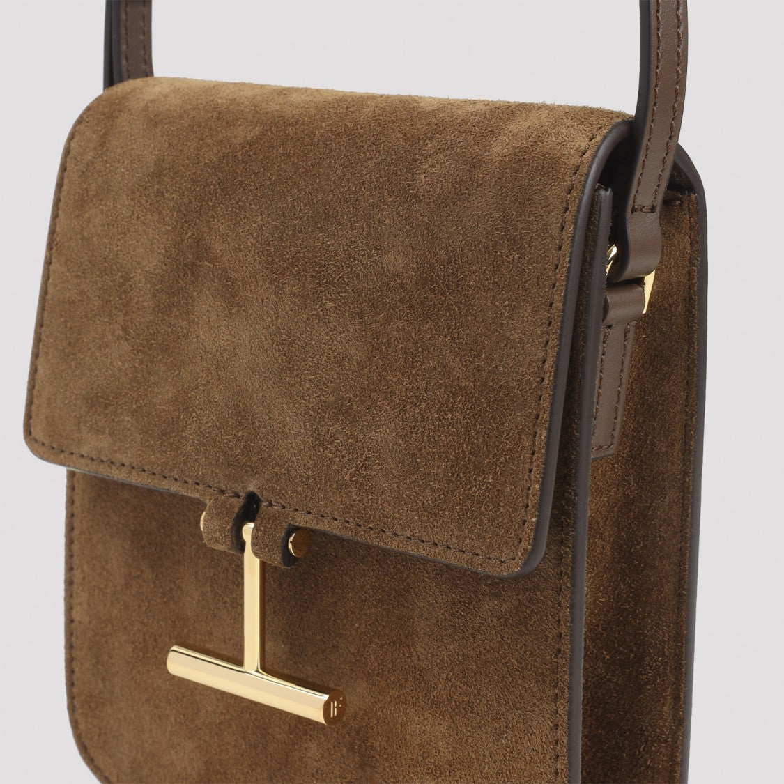 Tom Ford Suede Leather Shoulder Bag