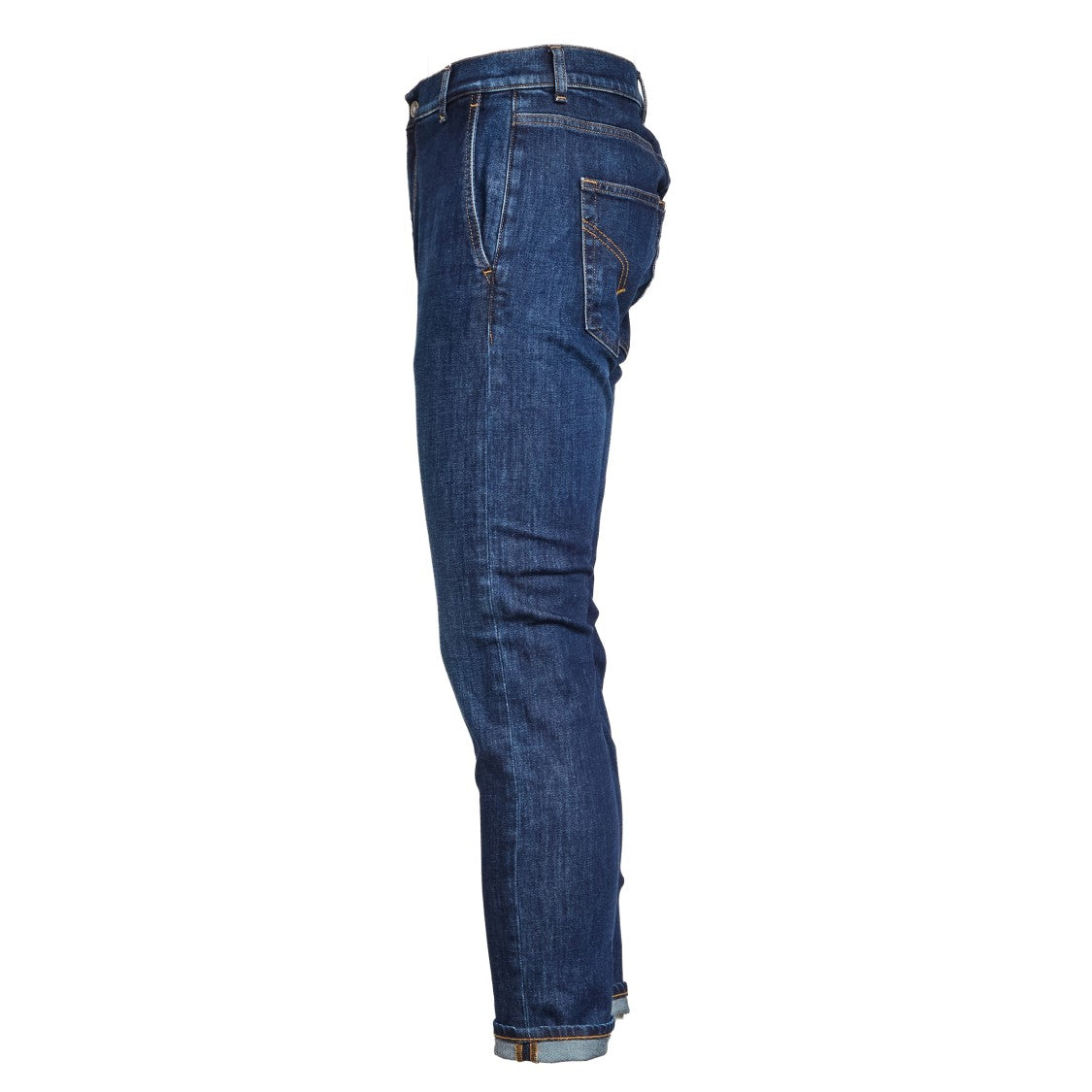 Dondup Carrot-Fit Stretch Denim Jeans With Logo Detail