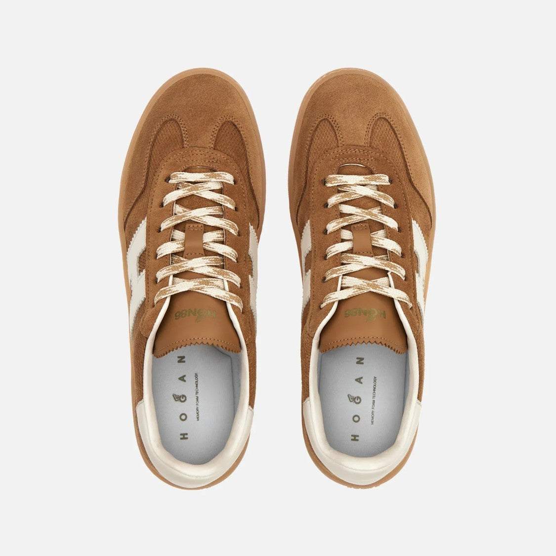 Hogan Light Brown Cool Allacciato H Sneakers
