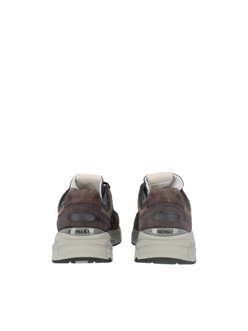 Premiata Brown Mase25 Low-Top Sneakers