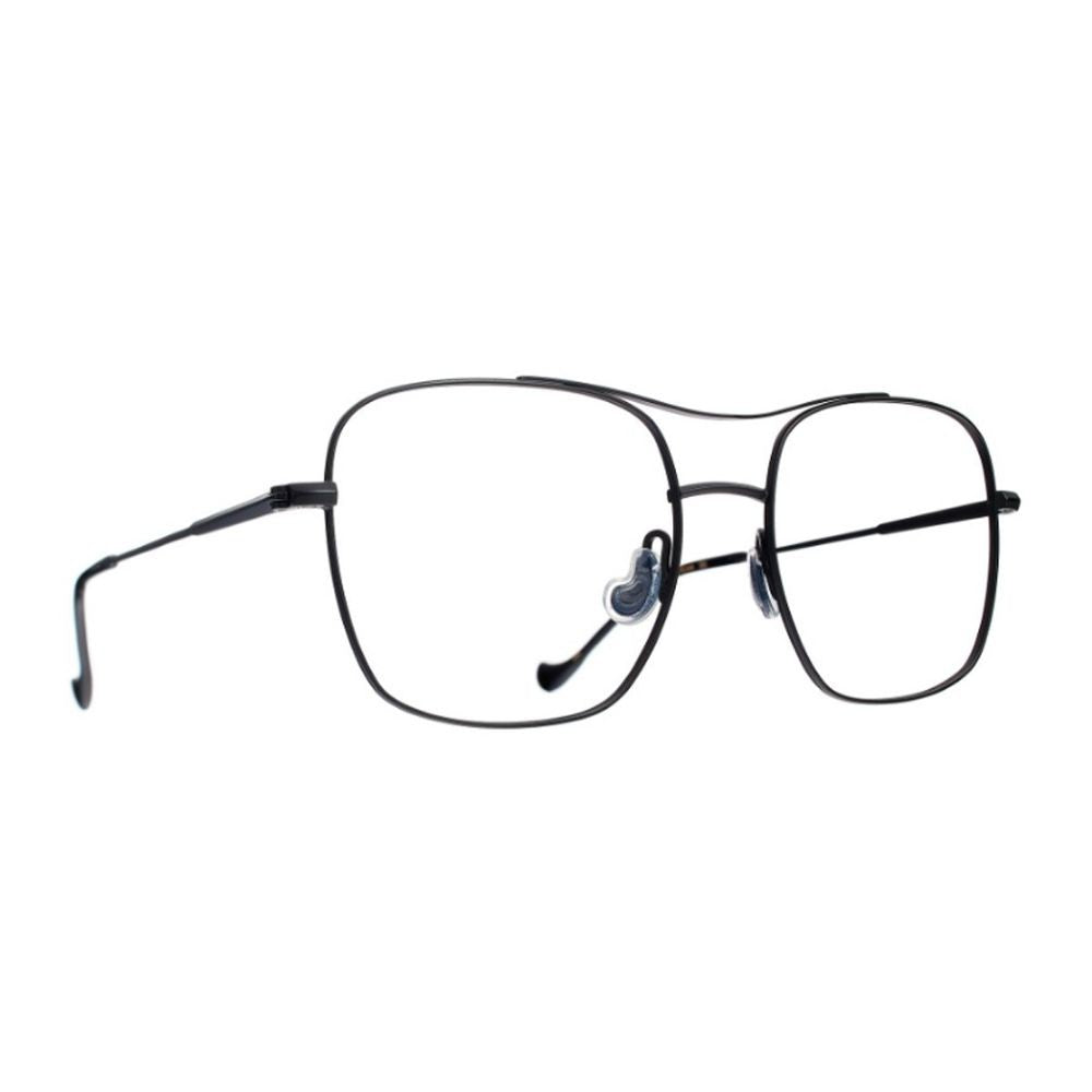 Caroline Abram Square Optical Frame With Double Bridge Detail