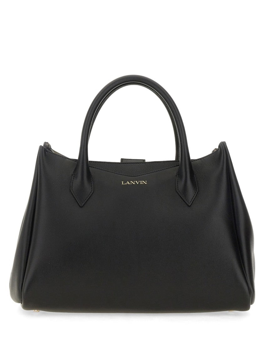 Lanvin "L'octave" Structured Calf Leather Day Bag