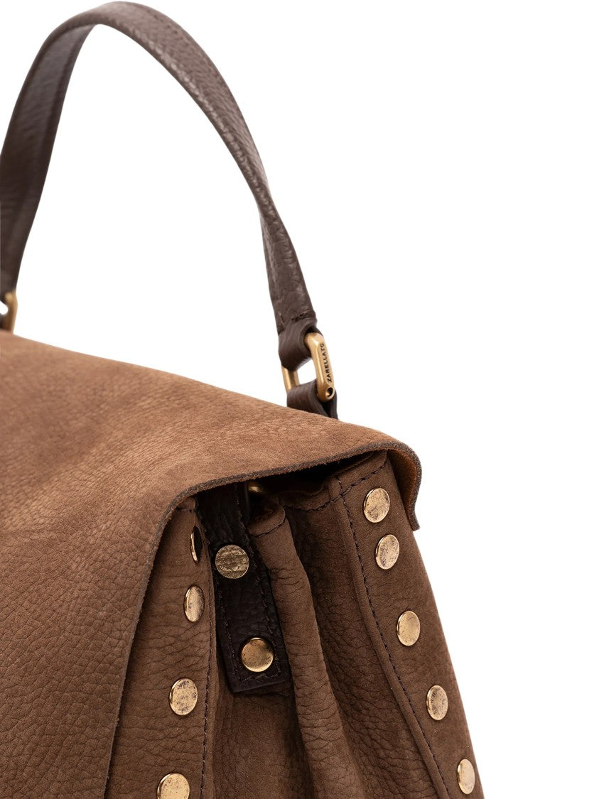 Zanellato Postina Jones Nabuk Nubuck Handbag