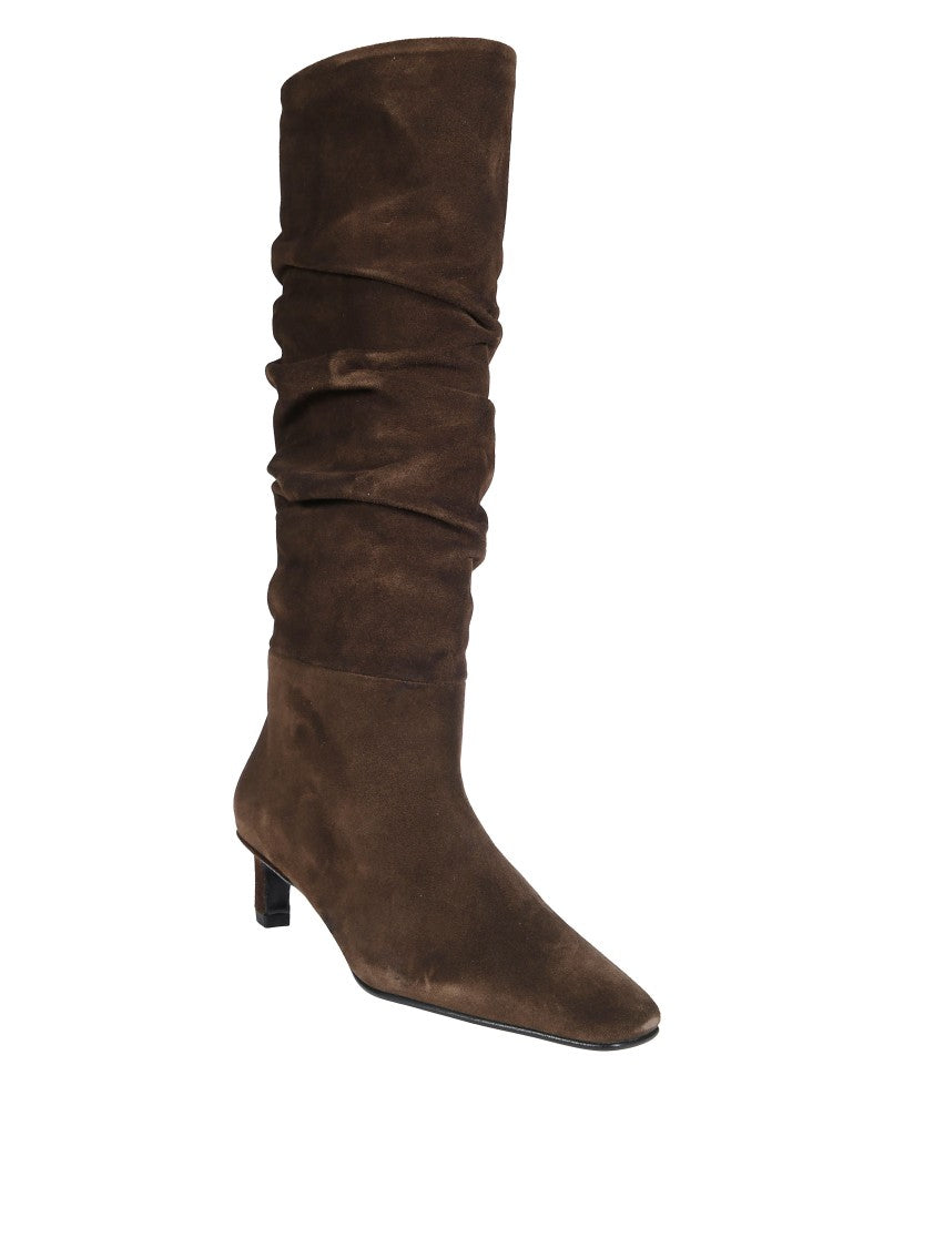 Alohas Kalila Suede Slouchy Ankle Boots