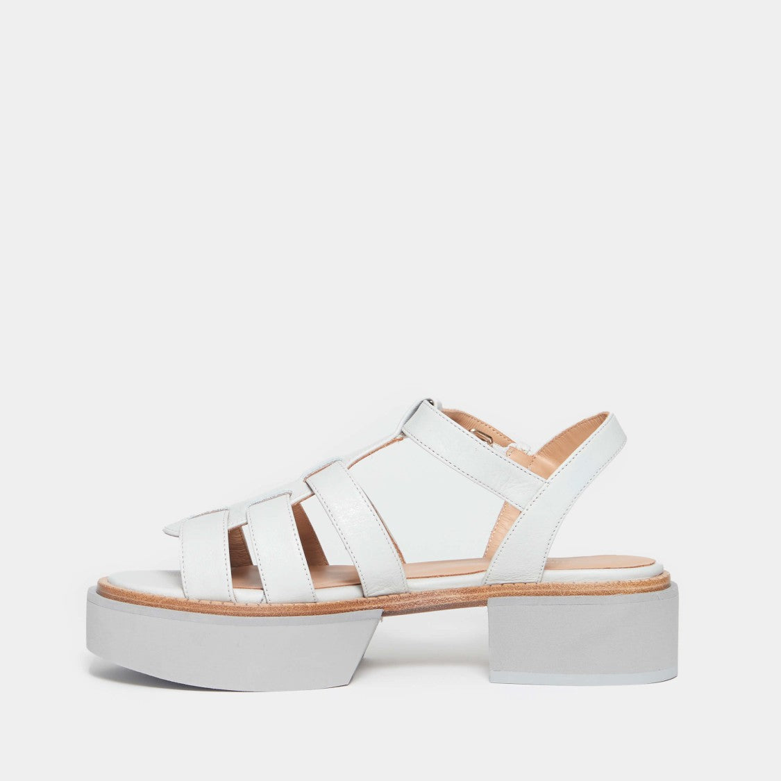 Paloma Barceló Woven Nappa Leather Sandals