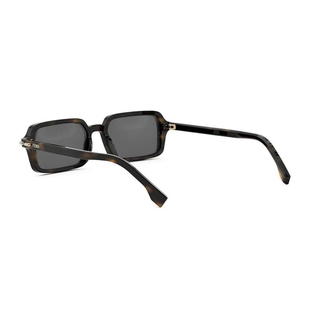 Fendi Saddlery Slim Acetate Frame Sunglasses