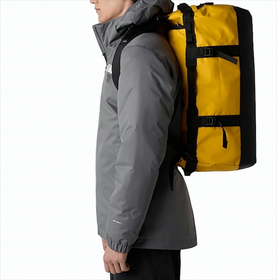 The North Face Golden Duffel-Style Backpack With Adjustable Straps