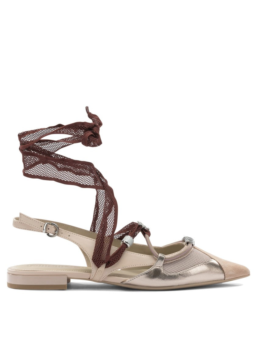 Pinko Pointed Toe Ballerinas