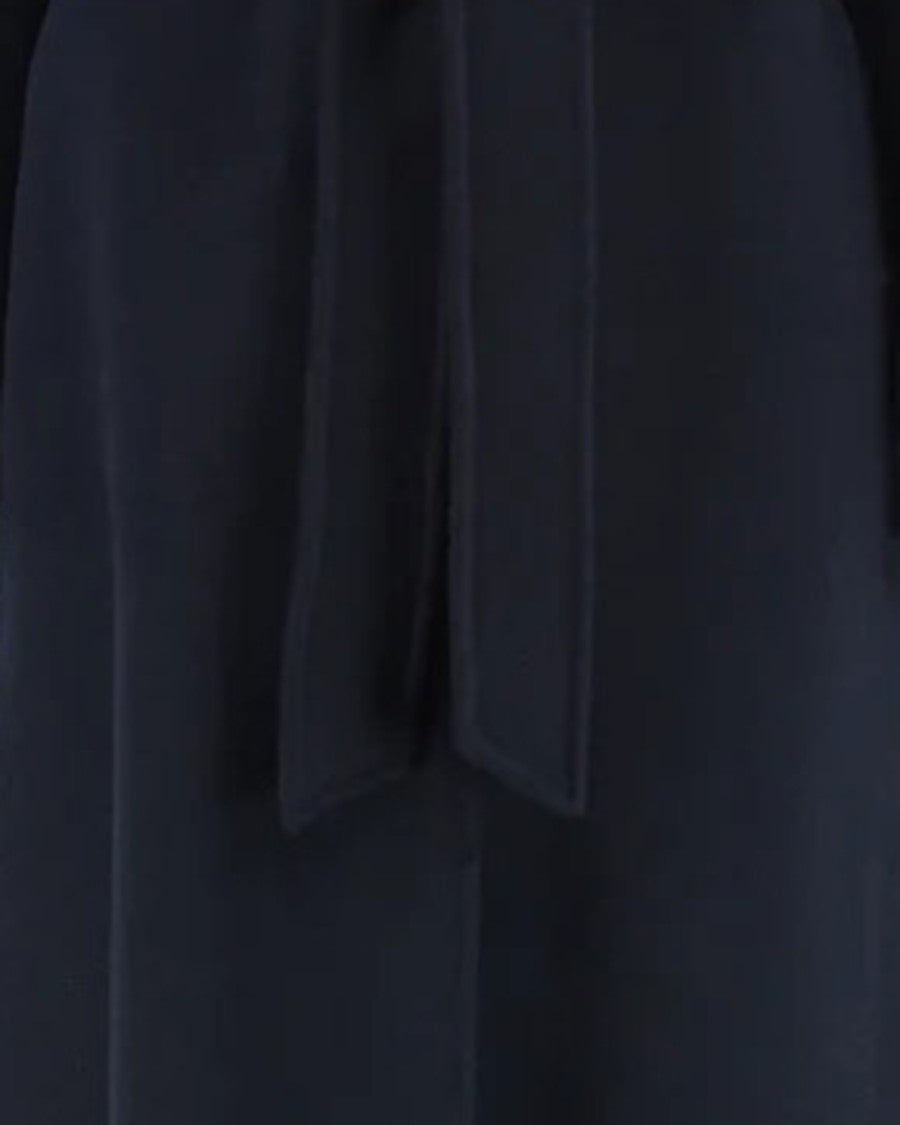 Max Mara Cles Coat In Blue