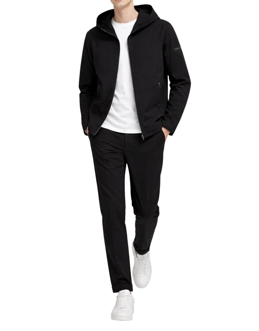 Unity Ruiz Hood Lightweight Black Men’S Cardigan