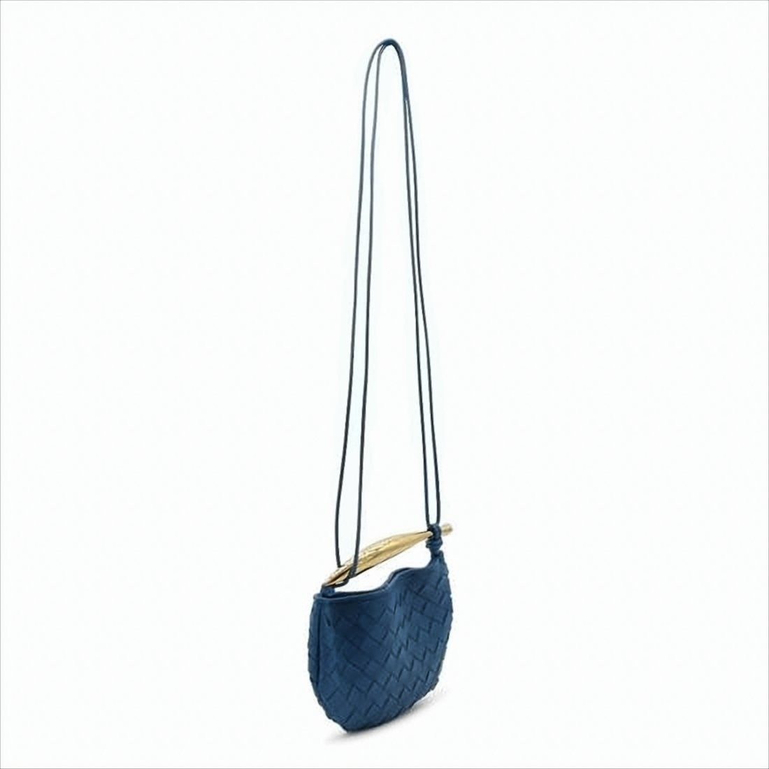 Bottega Veneta Woven Lambskin Crossbody Bag
