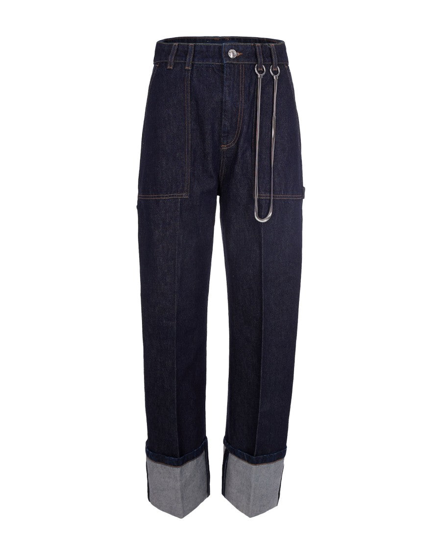 Sportmax Onorata Blu Notte Denim Jeans