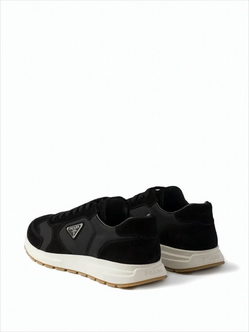 Prada Low-Top Sneakers With Contrasting Sole