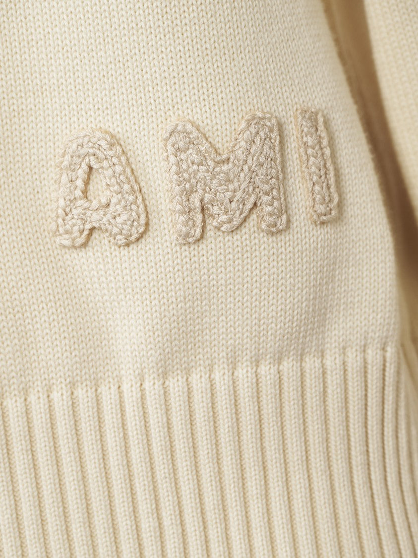 Ami Relaxed Fit Crewneck Sweater