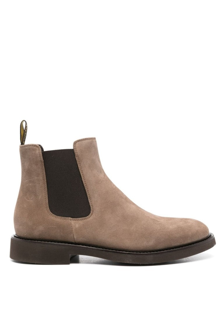 Doucal's Beatles Brown Suede Chelsea Boot