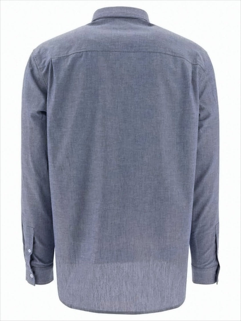 A.P.C. Refined Blue Long-Sleeve Shirt