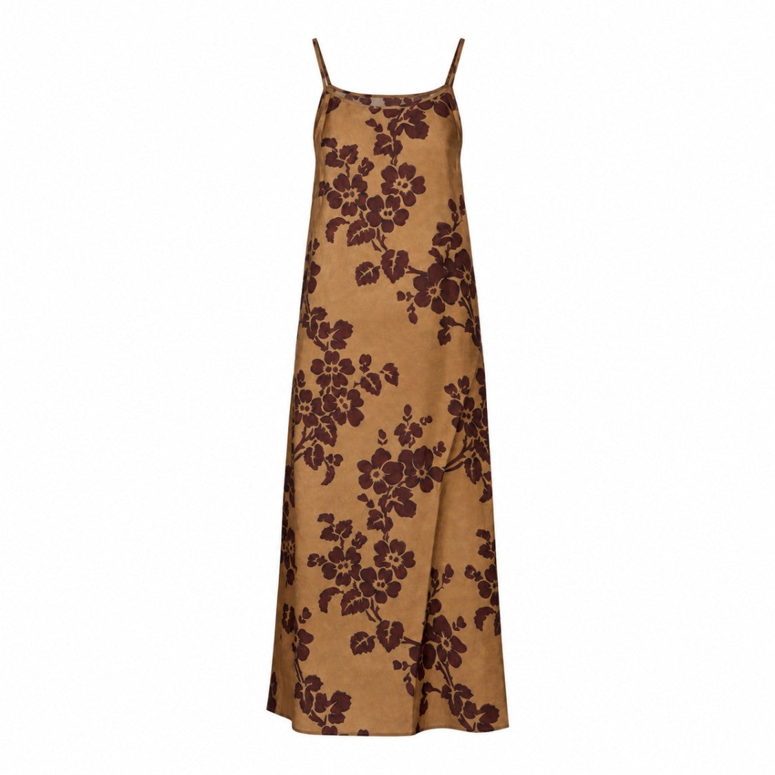 Uma Wang Floral Spaghetti Strap Maxi Dress