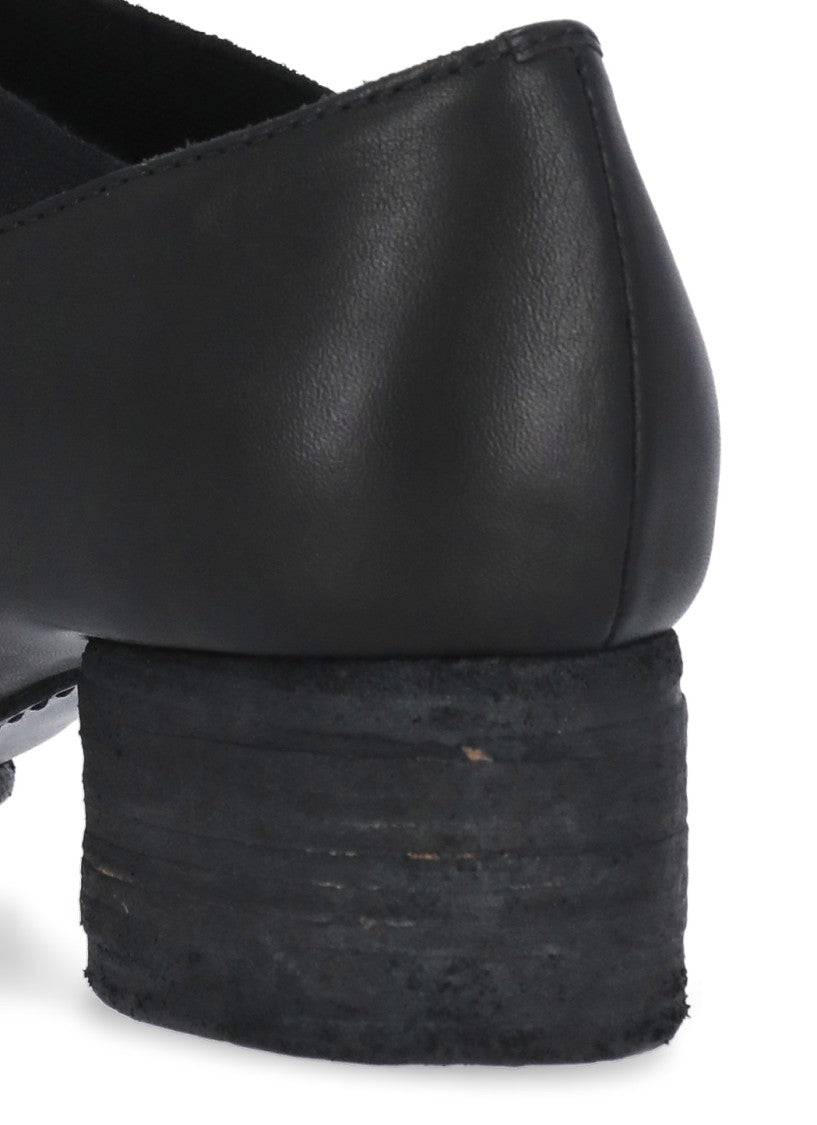 Uma Wang Leather Heeled Shoes