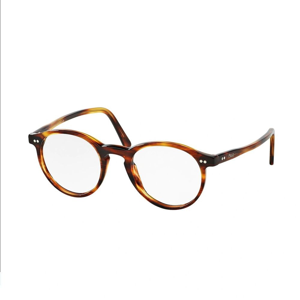 Polo Ralph Lauren Ph2083 Havana Acetate Round-Frame Sunglasses