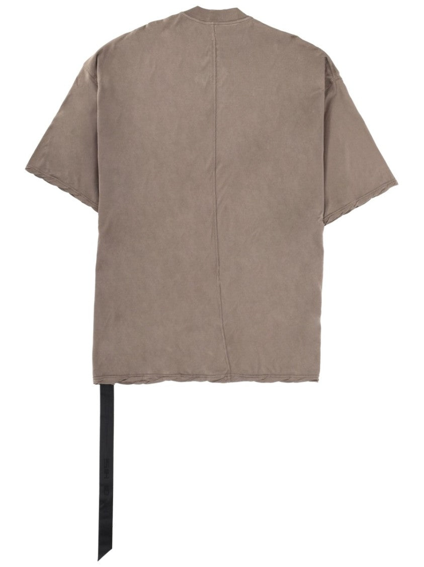 Drkshdw By Rick Owens Tommy T Boxy Oversized Cotton T-Shirt