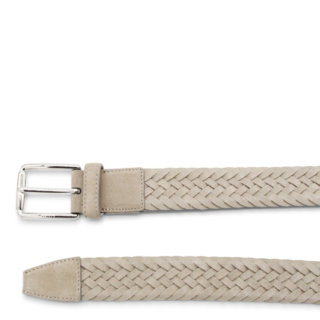 Tod's Grey Leather Belt
