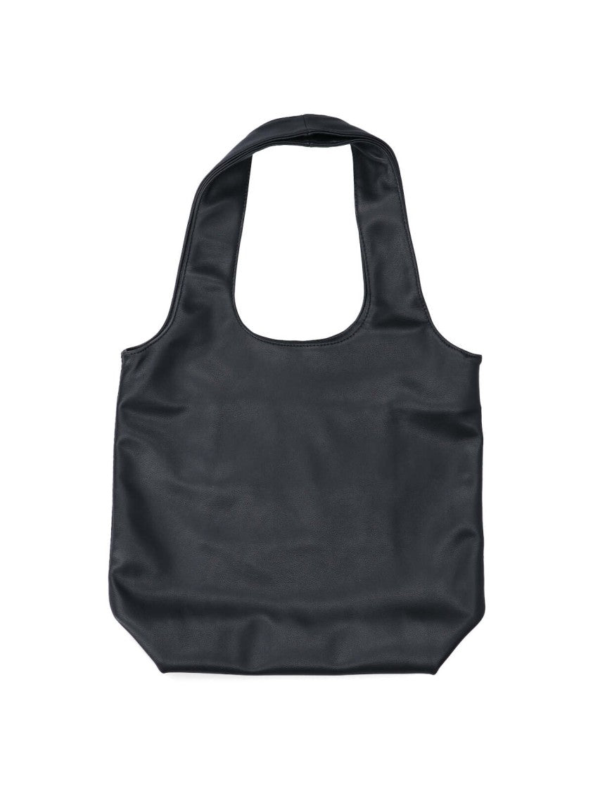 A.P.C. Black Ninon Small Recycled Fabric Tote