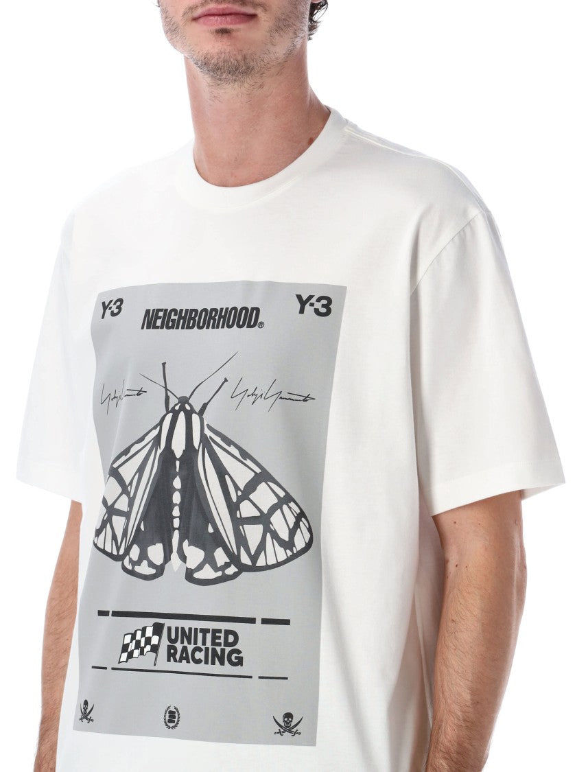 Y-3 X Neighborhood Y-3 Nbhd Oversized Cotton Graphic T-Shirt