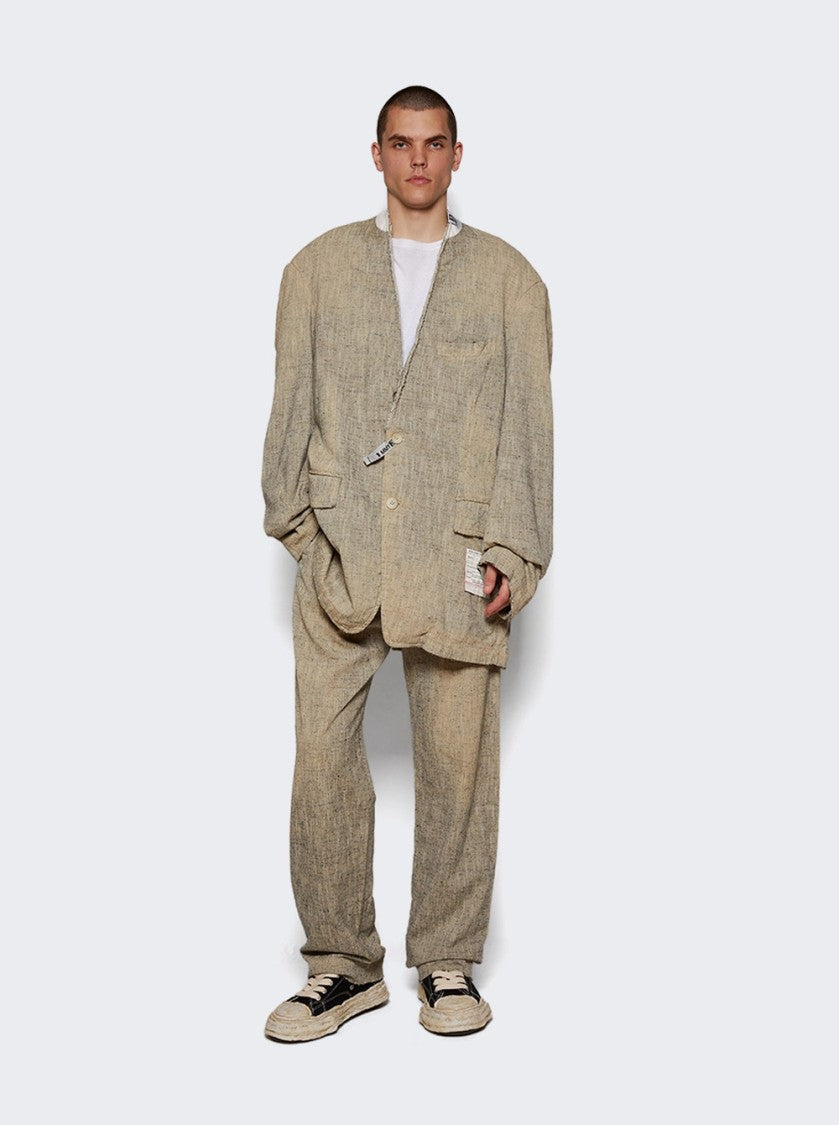 Maison Mihara Yasuhiro Slub Nep Tweed Blazer