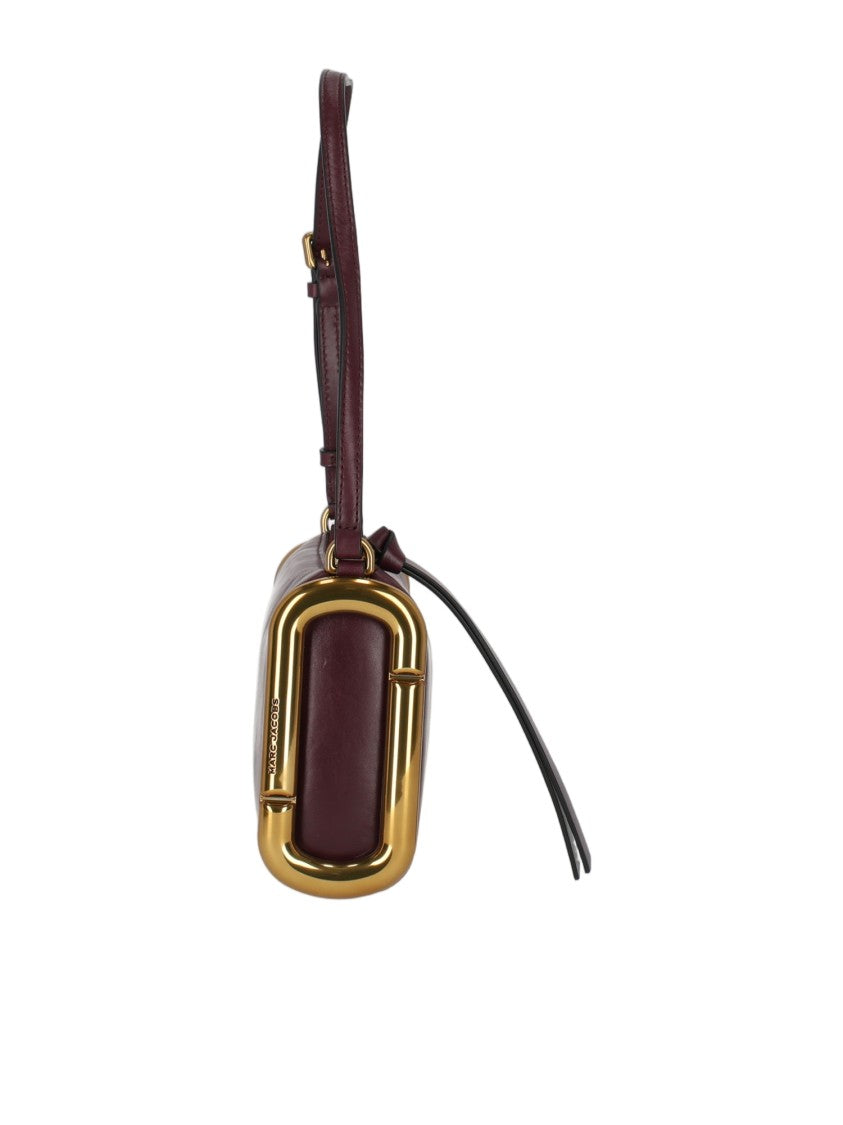 Marc Jacobs Burgundy The Juliette Leather Shoulder Bag