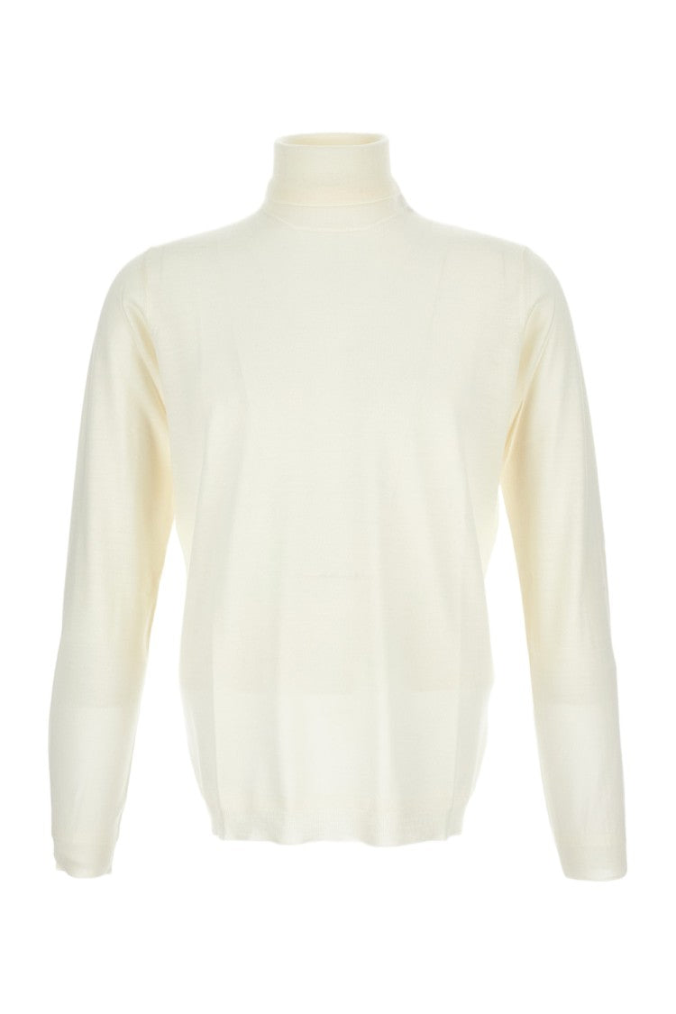 Goes Botanical Extra-Fine Wool Turtle Neck Sweater