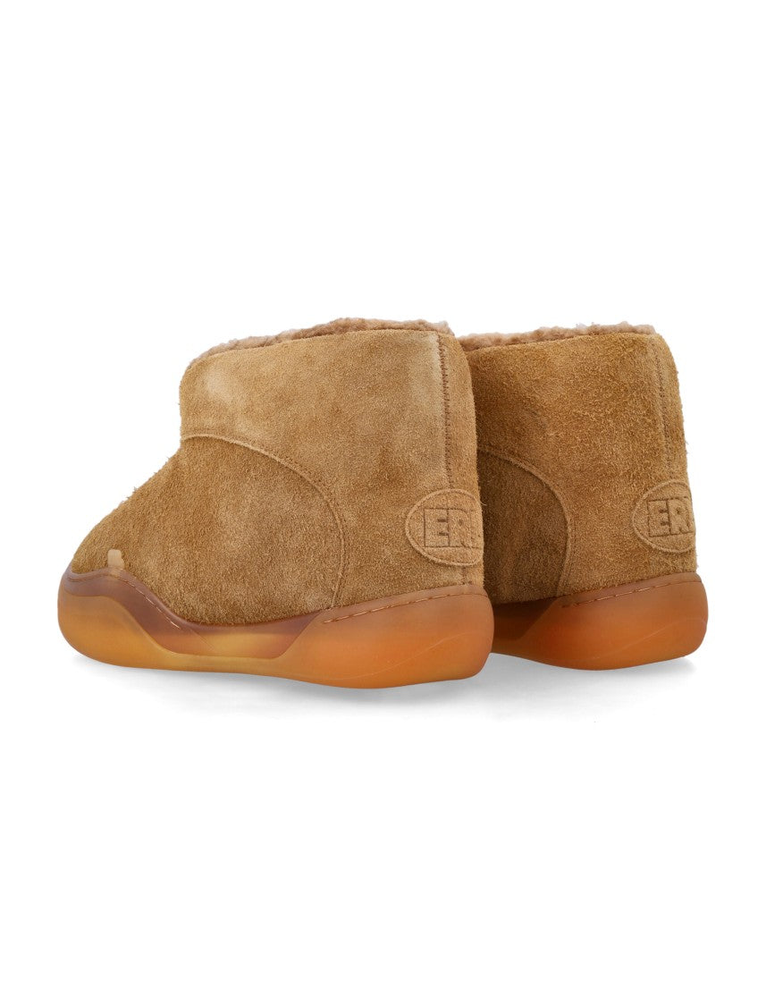 Erl Vamp Suede Ankle Boots
