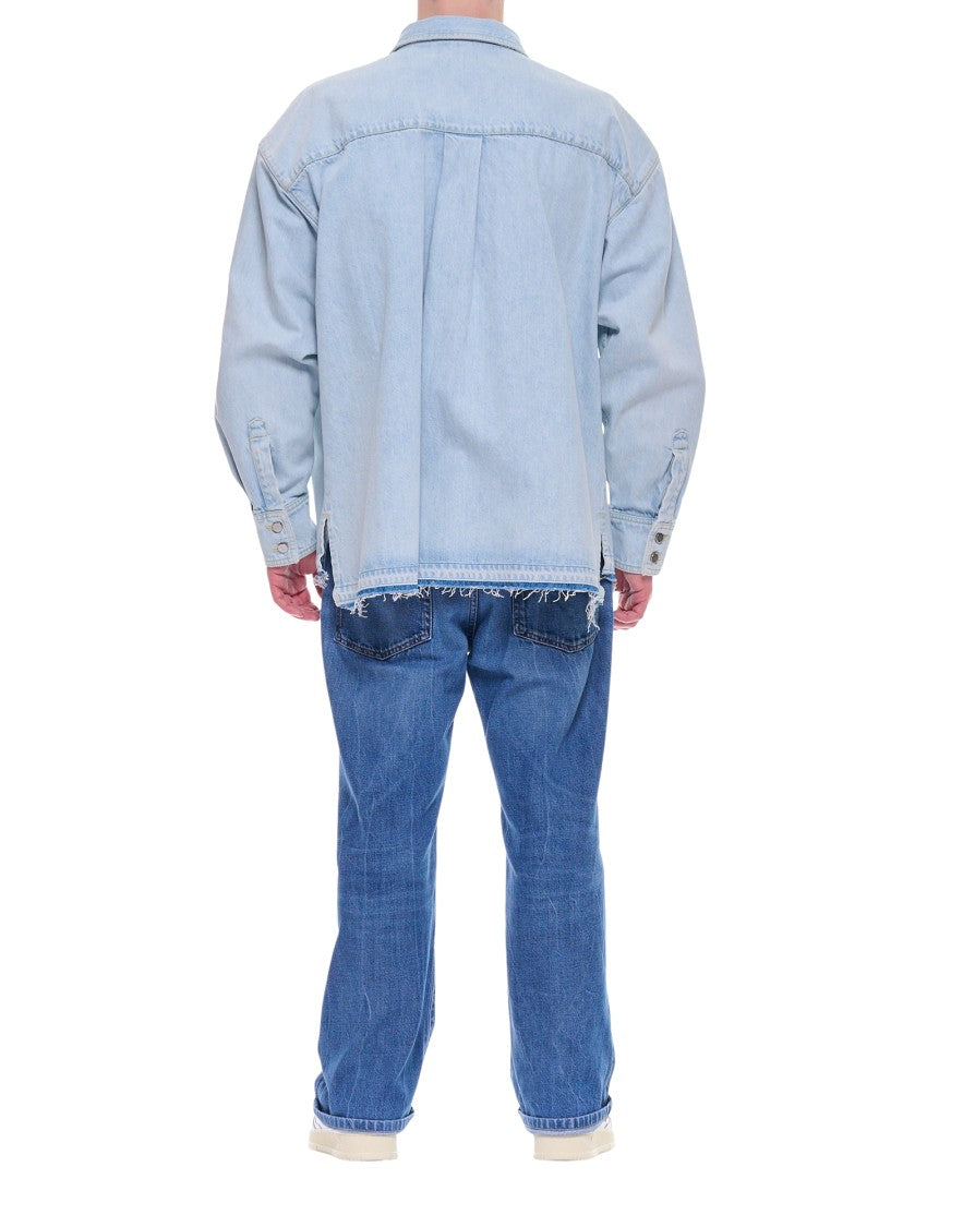 Desmore Men’S Light Denim Overshirt