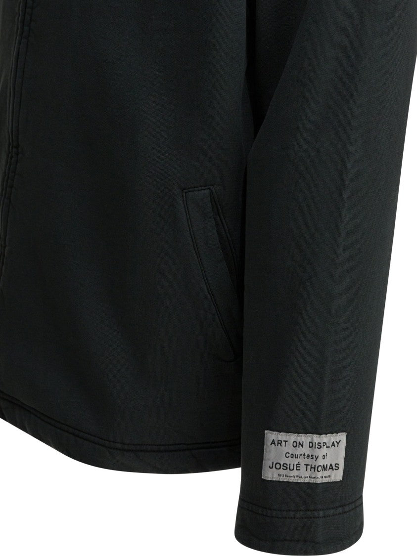Gallery Dept. Cotton Jacket With Front Zipper And Chest Print