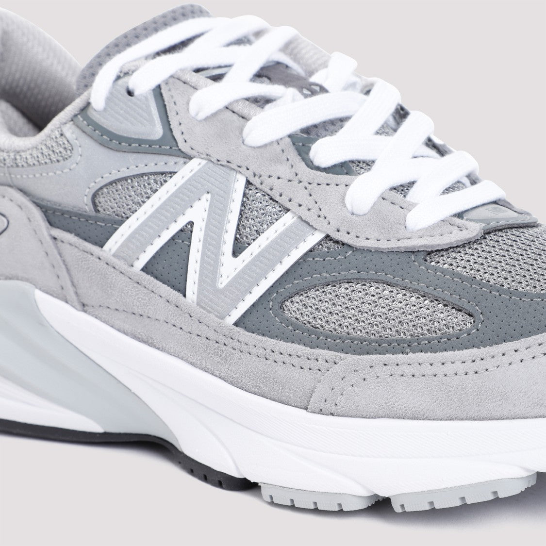 New Balance Grey Suede 990 Made In Usa Sneakers