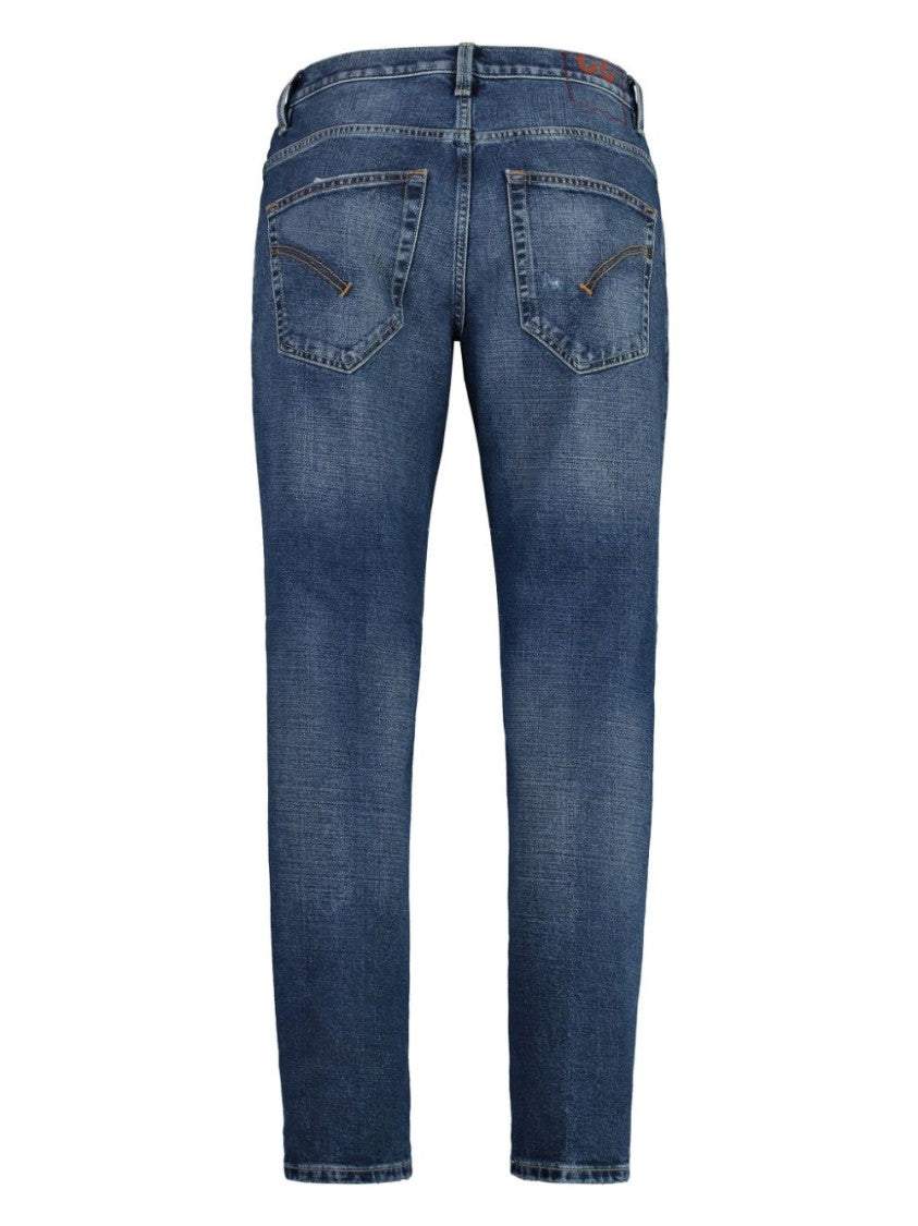 Dondup Blue Slim-Fit Denim Jeans