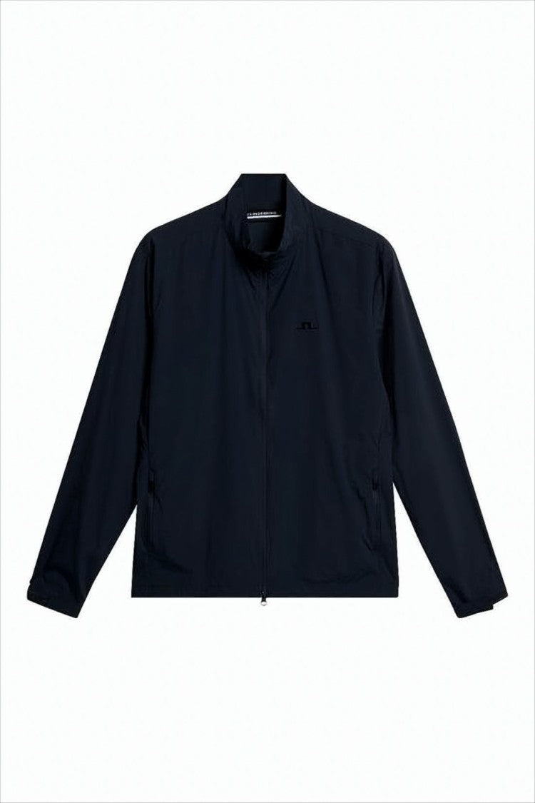 J Lindeberg Black Jacket With Clean Front Zipper