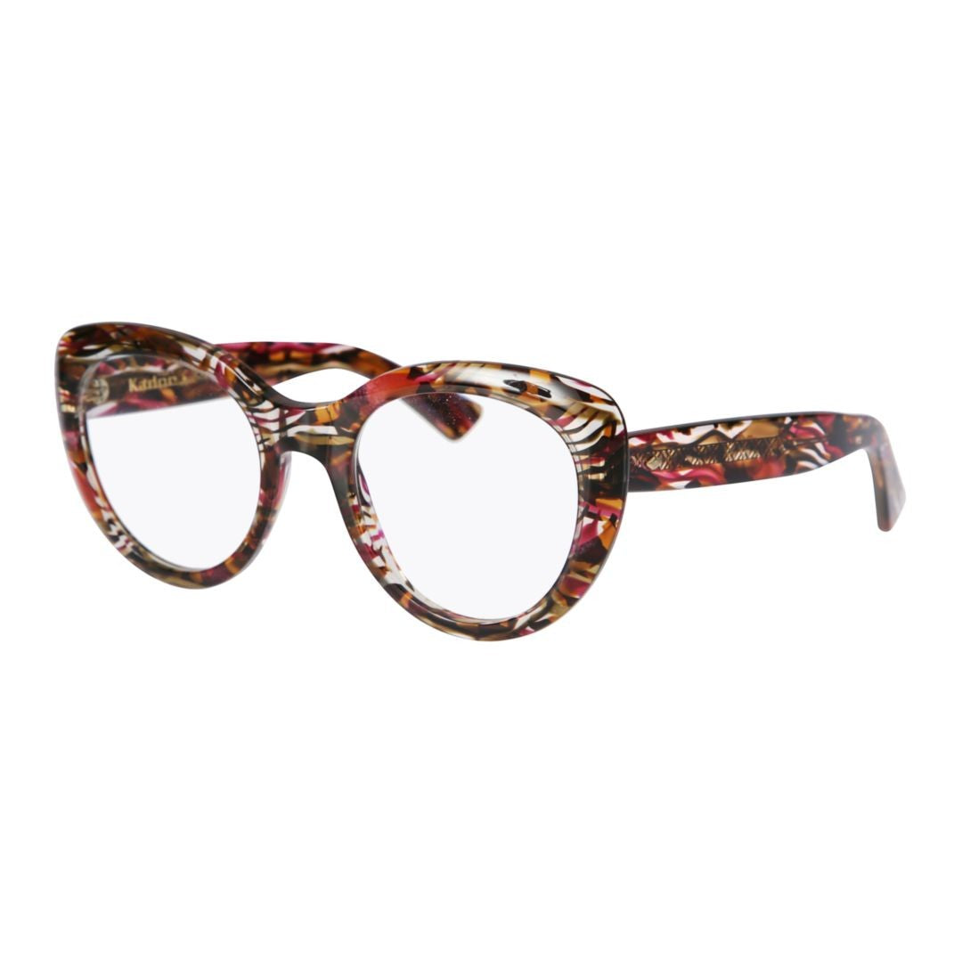 Kador Tortoiseshell Sophia Glamour Oversized Cat-Eye Sunglasses