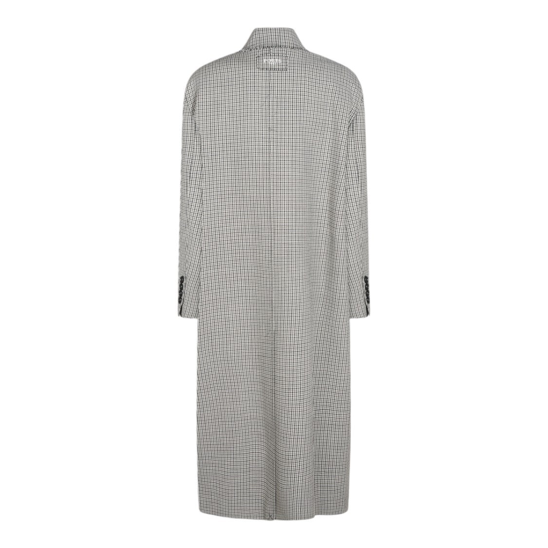 Ports 1961 Long Checkered Tailored Coat