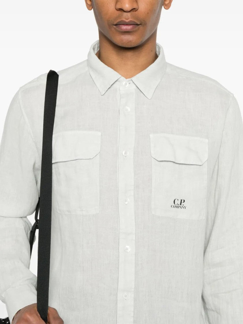 C.P. Company Linen Long-Sleeves Shirt