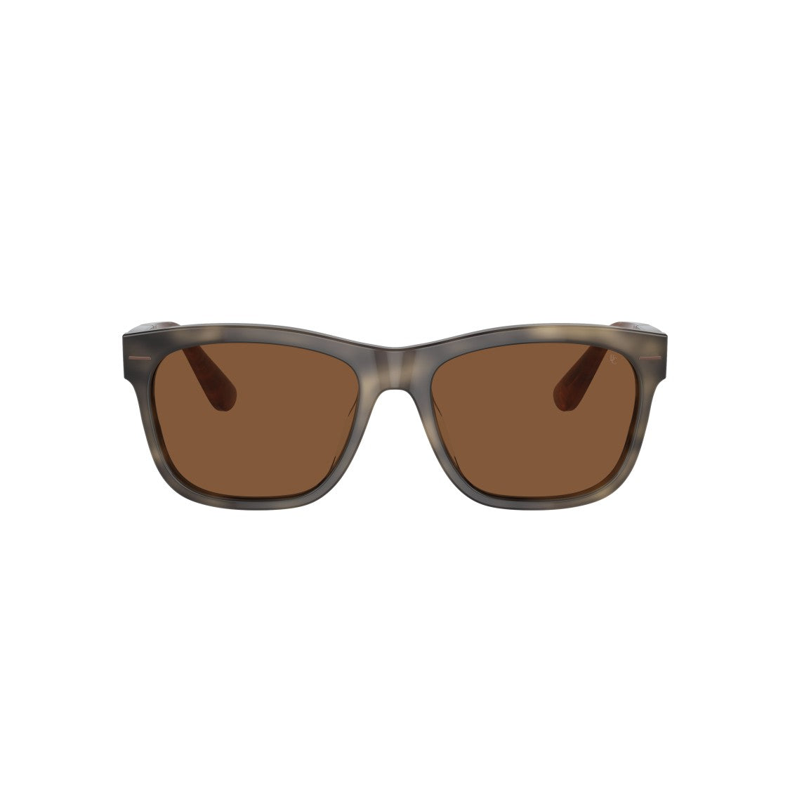 Brunello Cucinelli 0Bc4003s Rectangular Acetate Sunglasses With Smoky Brown Finish