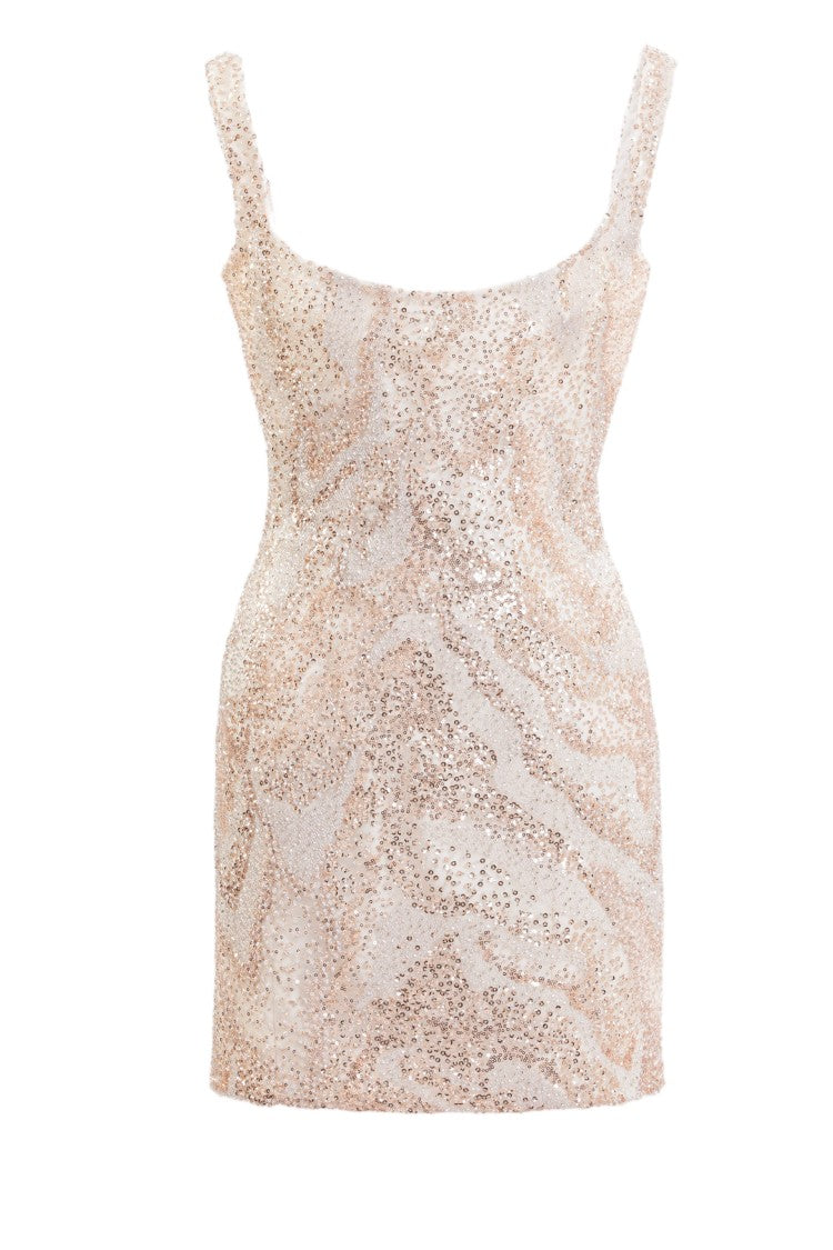 Saiid Kobeisy Embroidered Mini Dress