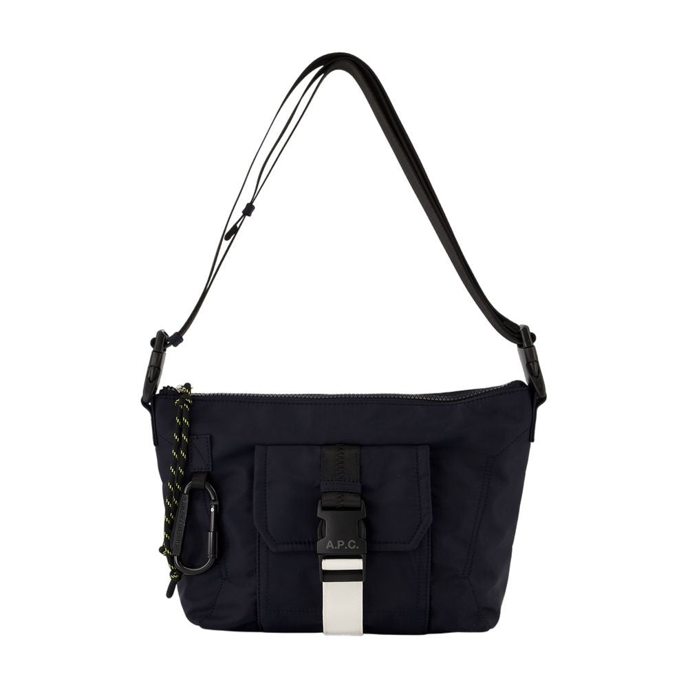A.P.C. Trek Crossbody - Nylon - Blue