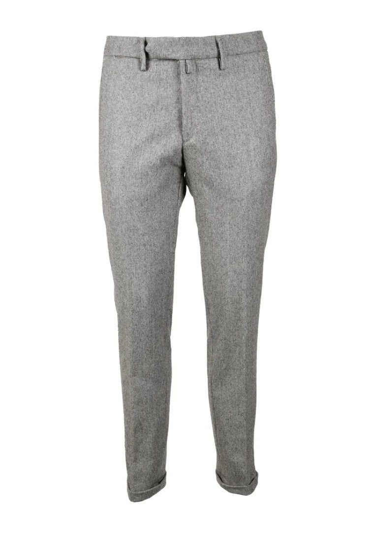 Bsettecento Wool-Blend Stretch Pants