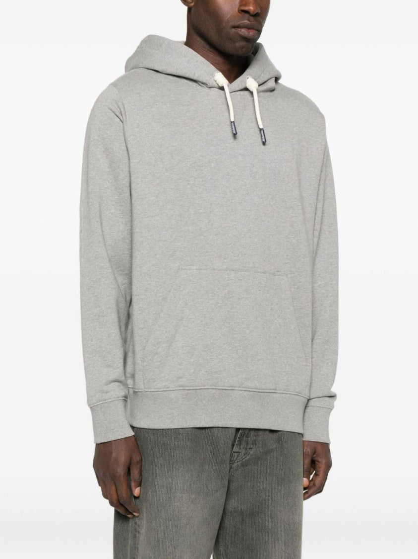 Sebago Relaxed-Fit Gray Hoodie With Drawstring
