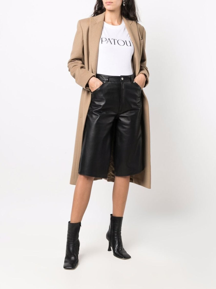 Patou Cotton T-Shirt With Bold Logo Print