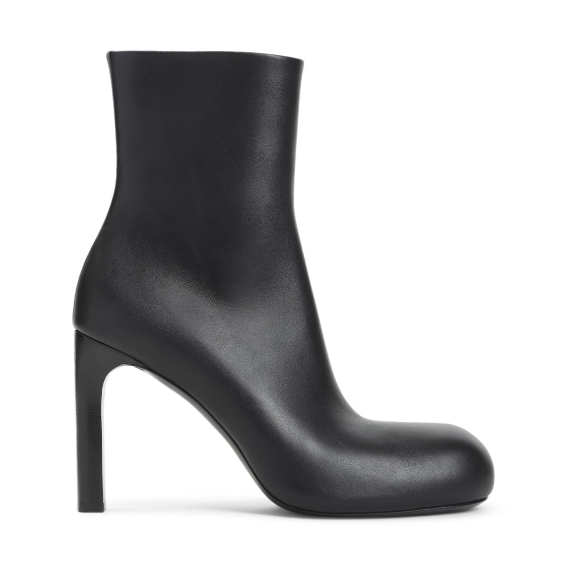Balenciaga Black Leather Fargo H100 Bootie