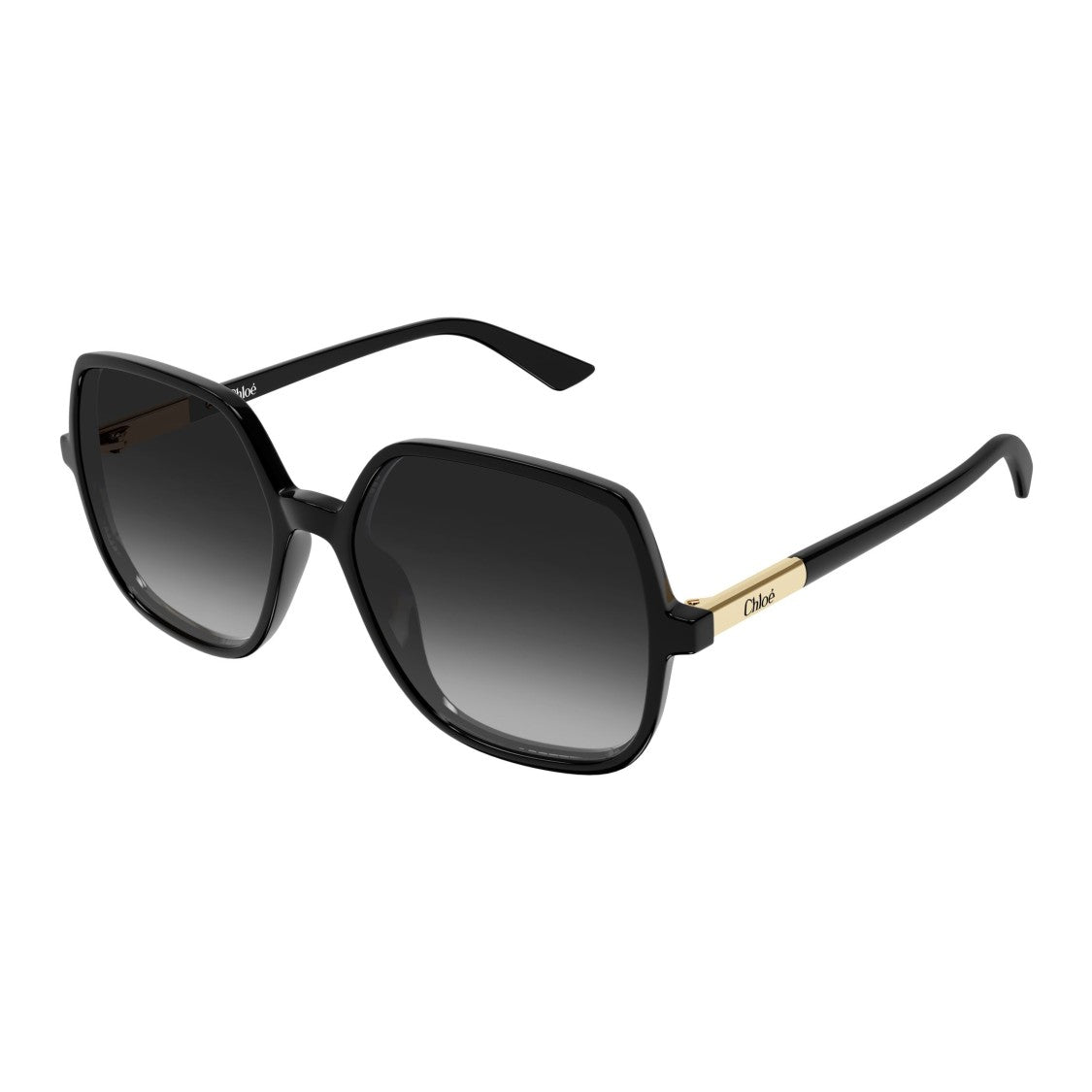 Chloé Oversized Square Sunglasses With Gradient Lenses